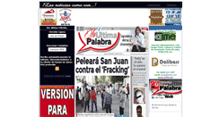 Desktop Screenshot of laultimapalabra.com.mx